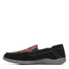 Clarks mens Gorwin Step Loafer, Black Suede, 8 US view 4