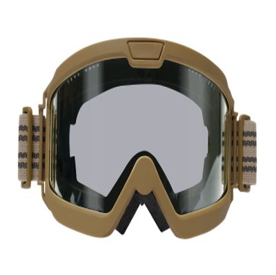 Rothco ANSI Rated OTG Goggles, Coyote Brown/Smoke