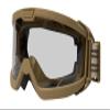 Rothco ANSI Rated OTG Goggles, Coyote Brown/Smoke view 2