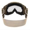 Rothco ANSI Rated OTG Goggles, Coyote Brown/Smoke view 4