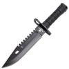 Snake Eye Tactical Fixed Blade Survival Knife, 13-Inch Overall (Black) view 3