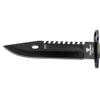 Snake Eye Tactical Fixed Blade Survival Knife, 13-Inch Overall (Black) view 4
