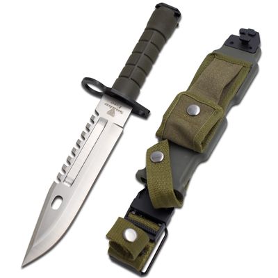 Snake Eye Tactical Fixed Blade Survival Knife, 13-Inch Overall