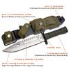Snake Eye Tactical Fixed Blade Survival Knife, 13-Inch Overall view 2