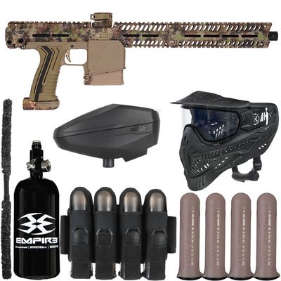 Action Village Planet Eclipse EMEK MF100 (PAL Enabled) Mag Fed Rivalry Paintball Gun Package Kit (HDE Earth)