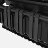 Monstrum Picatinny Weapon Light Pressure Switch Cable Clips | Black view 1