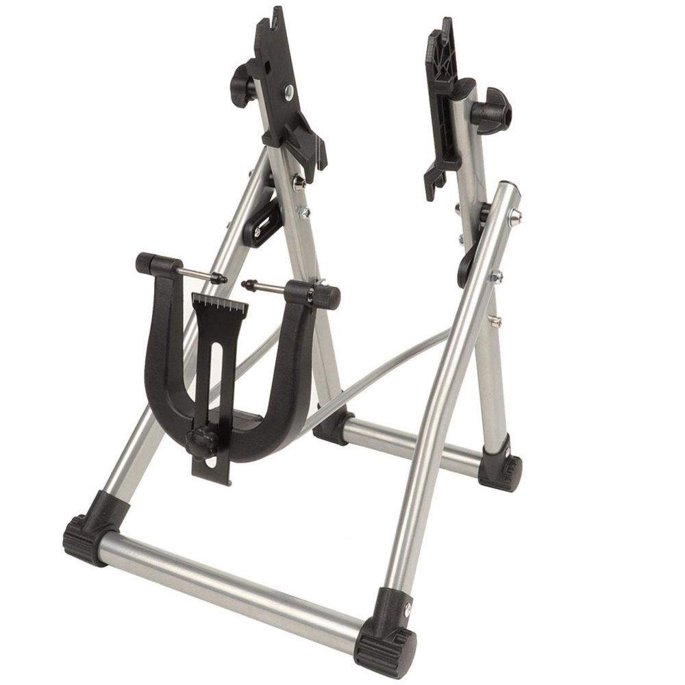 Bike Wheel Maintenance Bike Wheel Truing Stand,Foldable Wheel Truing Wheel Truing Stand,Sturdy for Road Bike Bike Tool Outdoor Cycling