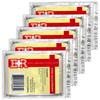Ever Ready First Aid Mylar Rescue Blanket, Large Silver Thermal Sheet for Emergency and Survival, 54 x 84  5 Count view 1