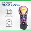 Big Strike Golf Club Cover - Synthetic Leather Headcover - Soft Velvet Lining - Golf Head Covers for Driver - Unique Golf Club Head Covers - Golf Accessories for Men and Woman view 2