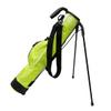 Orlimar Pitch 'N Putt Junior Golf Bag with Stand, Lime Green 25 Tall Ultra-Lightweight Kids Golf Club Bag for 7 or Fewer Clubs with 2 Way Divider Top 1 Zippered Pocket Shoulder Strap Carry Handle view 1