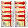 Ever Ready First Aid Mylar Rescue Blanket, Large Silver Thermal Sheet for Emergency and Survival, 54 x 84  10 Count view 1