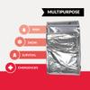 Ever Ready First Aid Mylar Rescue Blanket, Large Silver Thermal Sheet for Emergency and Survival, 54 x 84  10 Count view 4