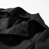 QWENTMTNTY Mens Classic Wool Double Breasted Pea Coat with Belt Notch Collar Slim Fit Trench Coat Mid Long Business Overcoat Pocket view 4