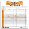 Score It Right Custom Baseball/Softball Lineup Cards  Personalized Lineup Cards  32-Pack 4 Part Carbonless Paper for Softball and Baseball  5.5 x 8.5-inch Cards (Goldenrod) view 2