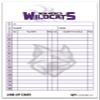 Score It Right Custom Baseball/Softball Lineup Cards  Personalized Lineup Cards  32-Pack 4 Part Carbonless Paper for Softball and Baseball  5.5 x 8.5-inch Cards (Goldenrod) view 4
