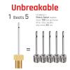 ETENWOLF 12 Pack Brass Ball Pump Needles with Storage Case, No Break Heavy Duty Air Pump Needles for Balls, Stainless Steel Body view 3