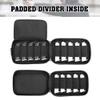 DSLEAF Tactical Pistol Magazine Storage Bag, MOLLE Mag Pouch Hold Up to 10x Most Single/Double Stack Magazines (Patent Design) view 2