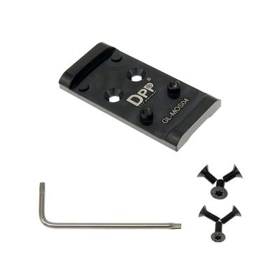DPP Titanium Adapter Plate for Glock 17 19 MOS Holosun 407K/507K/EPS Carry/EPS/RomeoZero