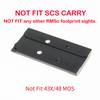 DPP Titanium Adapter Plate for Glock 17 19 MOS Holosun 407K/507K/EPS Carry/EPS/RomeoZero view 3