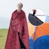 REDCAMP Large Camping Blanket with Sherpa Lining, Cold Weather Warm Outdoor Blanket Windproof for Camping Stadium, Machine Washable 59"x 79" Red view 4