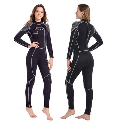 GoldFin Wetsuit for Women, Womens 3mm Wetsuits Fullbody Back Zipper