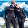 GoldFin Wetsuit for Women, Womens 3mm Wetsuits Fullbody Back Zipper view 2