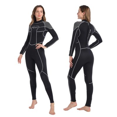 GoldFin Wetsuit for Women, Womens 3mm Wetsuits Fullbody Back Zipper