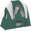 HIKERGARDEN 10 Person Camping Tent - Portable Large Family Tent for Camp, Windproof Fabric Dome Tent Outdoor for Hiking, Backpacking, Traveling - 14'x11'x74in(H) view 4