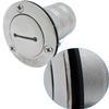 SHENGHUISS Boat Deck Fuel/Gas/Water/Waste Fill/Filler Tank Key Marine 316 Stainless Steel Deck Filler Marine Hardware for Yacht Caravan (A-1-1/2 inch Fuel Straight) view 3