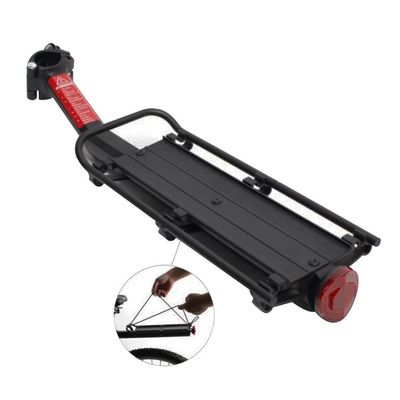 Bicycle Rack Bike Luggage Rack, Load Capacity, Bike Rear Carrier, Easy to Install Bike Cargo Rack BLC