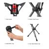 FUNDANGO 2 Pack Tripod Folding Chair Portable Camping Tripod Stool Backpacking Camp Stool Lightweight Hunting Stools Chair Seat Footstool for Fishing Travel with Carry Bag view 4