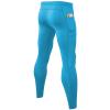 SPVISE Blue Workout Leggings with Pockets Mens Compression Pants Cool Dry Running Gym Tights for Football Riding Basketball view 3