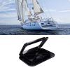 Aramox Marine Boat Deck Access Hatch and Lid, Deck Access Cover Deck Inspection Cover with Rubber Seal, Black 14.75x10.6in view 4