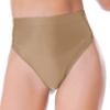 Loloda Women's Bikini Bottoms High Waisted Booty Shorts Hot Pants Bathing Suit Swimwear Coffee XX-Large view 3