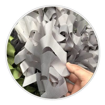 Jolan Camo Netting Gray, Shade Net, Hunting Camouflage Net 23m 33m 34m 35m 36m 44m 46m 55m, Sunscreen Camouflage Netting, Light and Durable, Military Decoration Net,Grey-3x3m(9.8 * 9.8ft)