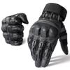WTACTFUL Touch Screen Motorcycle Tactical Gloves for Men Airsoft Paintball Gear MTB Bike Cycling Cross-Country Motorbike ATV Hunting Hiking Riding Driving Work Outdoor Full Finger Gloves M Black view 1