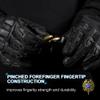 WTACTFUL Touch Screen Motorcycle Tactical Gloves for Men Airsoft Paintball Gear MTB Bike Cycling Cross-Country Motorbike ATV Hunting Hiking Riding Driving Work Outdoor Full Finger Gloves M Black view 4