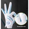 CINGHI LUSSO Children's Golf Gloves, Leather Elastic Fabric Golf Gloves for Boys and Girls, Soft, Breathable and Wear-resistant, A Pair of Left and Right Golf Gloves - S/M/L view 4