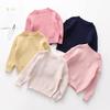 Unisex Girl Boys Kids Pullover Fashion Crewneck Sweater Casual Tops Basic Knitted Sweatershirt (3T, Beige) view 2