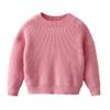 Unisex Girl Boys Kids Pullover Fashion Crewneck Sweater Casual Tops Basic Knitted Sweatershirt (3T, Beige) view 3