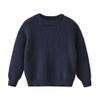 Unisex Girl Boys Kids Pullover Fashion Crewneck Sweater Casual Tops Basic Knitted Sweatershirt (3T, Beige) view 4