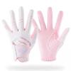 CINGHI LUSSO Children's Golf Gloves, Leather Elastic Fabric Golf Gloves for Boys and Girls, Soft, Breathable and Wear-resistant, A Pair of Left and Right Golf Gloves - S/M/L view 1