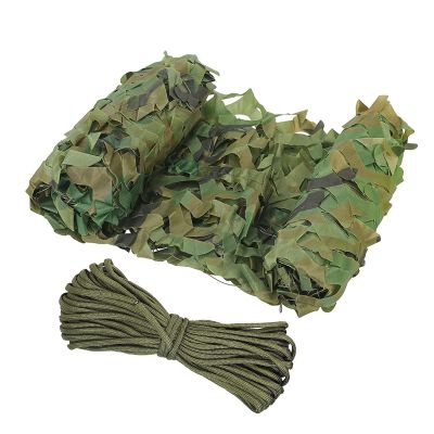 Xrdbfd Camo Net Jungle, Military Camouflage Netting, Used for Hunting, Shooting, Party Decoration, 2/3/4/5/6/8m Shade Netting Cover, Outdoor Reinforced Camouflage Net,2x5m(6.6 * 16.4ft)