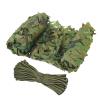 Xrdbfd Camo Net Jungle, Military Camouflage Netting, Used for Hunting, Shooting, Party Decoration, 2/3/4/5/6/8m Shade Netting Cover, Outdoor Reinforced Camouflage Net,2x5m(6.6 * 16.4ft) view 1