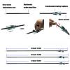 29/30/31Inch Carbon Arrow Archery Spine 500 4" Natural Turkey Feathers Competition Practice Target Shooting Hunting Suitable for Recurve Long Traditional Bow and Compound Bow 6Pcs (29 Inch) view 2