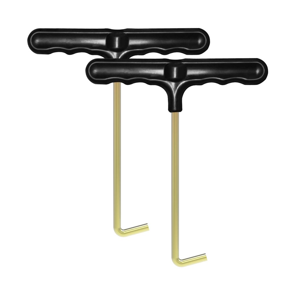 OK5STAR 2 Pack Trampoline Spring Tool, Heavy Duty Spring Puller & Installation Hook with Comfortable Grip - Safe & Easy Removal Tool for Trampoline Repair and Assembly