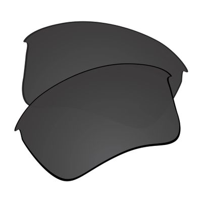 EZReplace Lenses Replacement for Oakley Flak Jacket XLJ Sunglasses (Non-Polarized Lenses) - Fits Oakley Flak Jacket XLJ Frame (Carbon Black)