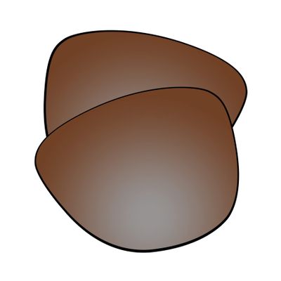 EZReplace Lenses Replacement for Oakley Frogskins OO9013 Sunglasses (AR Polarized Lenses) - Fits Oakley Frogskins Frame (Updated Polycarbonate AR Coated Bronze Brown)