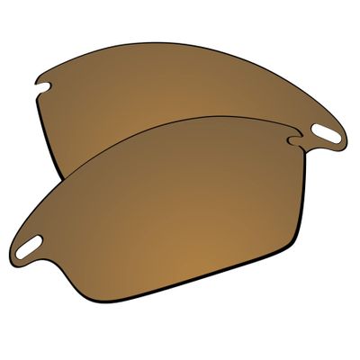 EZReplace Lenses Replacement for Oakley Fast Jacket OO9097 Sunglasses (AR Polarized Lenses) - Fits Oakley Fast Jacket Frame (Updated Polycarbonate AR Coated Flash Bronze)