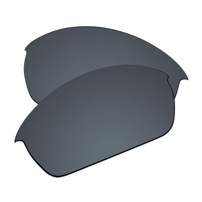 EZReplace Lenses Replacement for Oakley Flak Jacket Sunglasses (Polarized Lenses) - Fits Oakley Flak Jacket Frame (Mirror Black)
